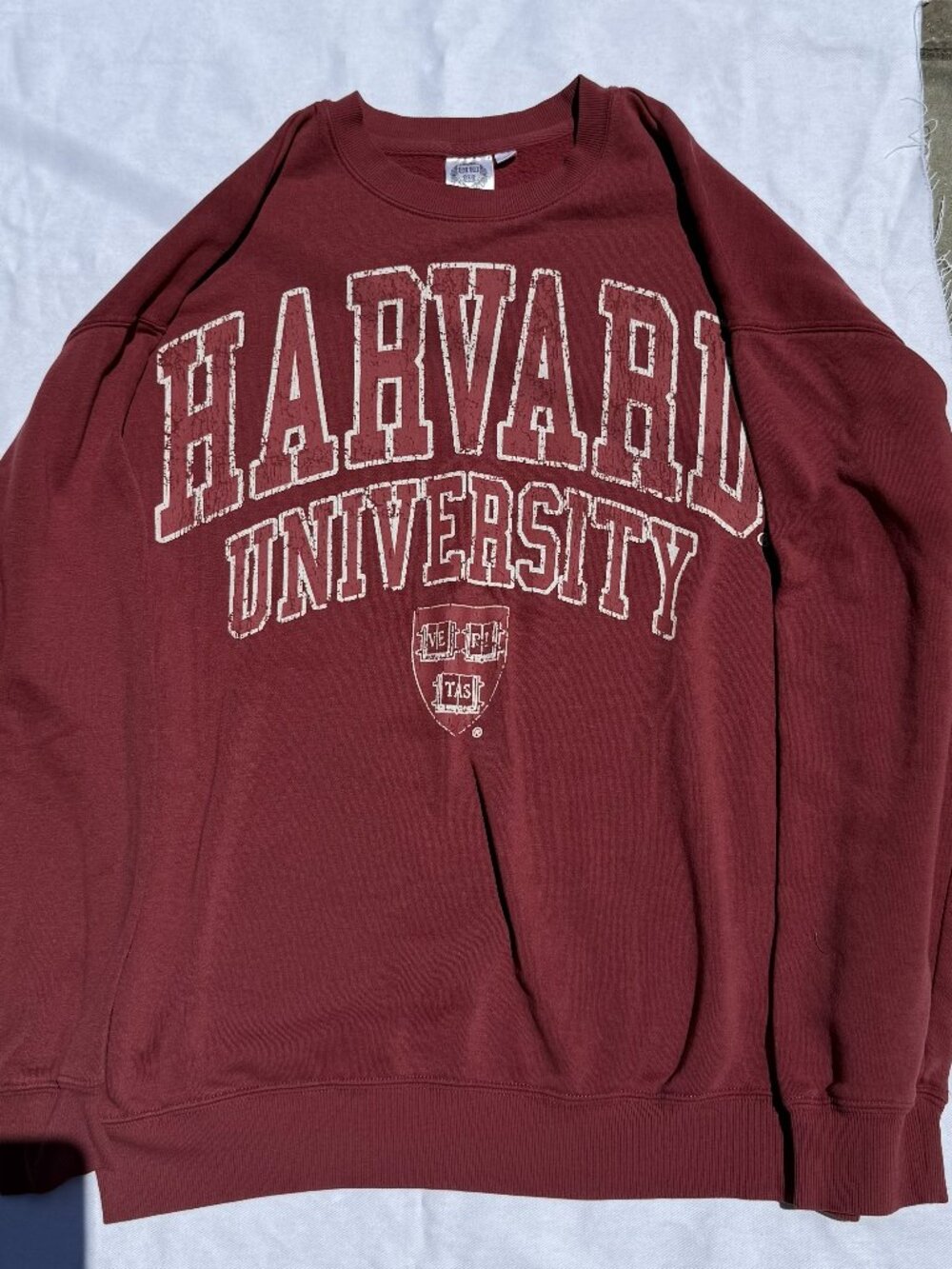 Harvard University Maroon/Red Unisex Crewneck